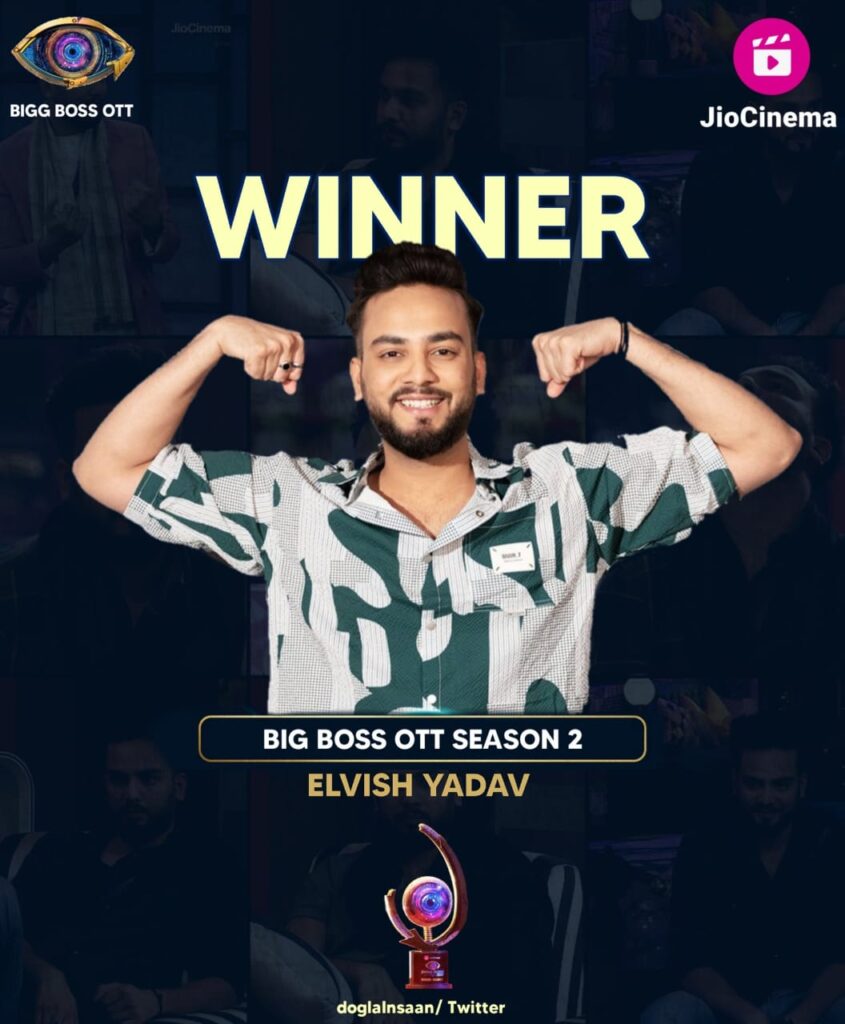 elvish yadav Big Boss OTT Season-2 winner